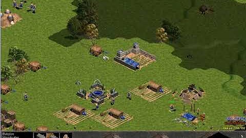Age of Empires 1 Campaign Babylon 1 Holy Man Hardest