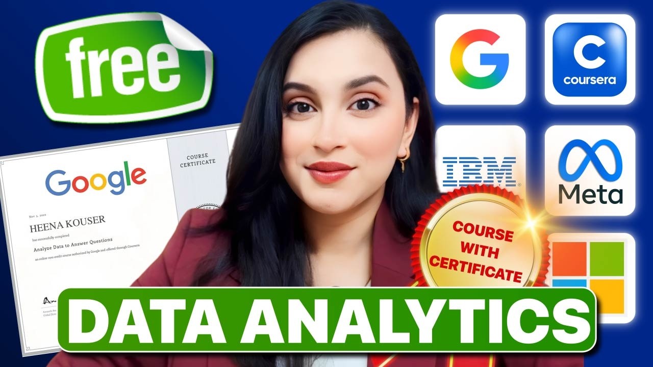 Top 5 Free Data Analytics Certifications in 2026 | Google IBM Microsoft ...
