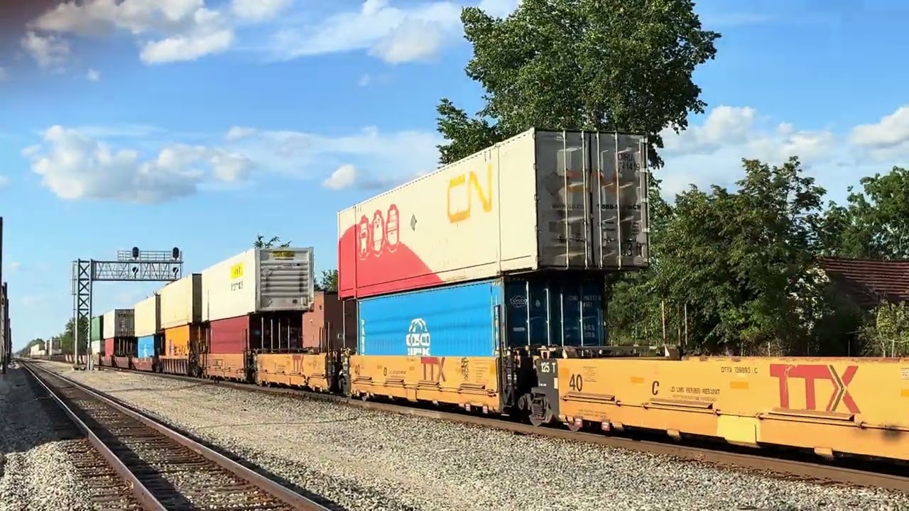 CN Z19491-15 with CN 250th Anniversary Unit at University Park