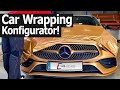 CarSigner - Online Fahrzeug Folierung gestalten und Car Wrapping beauftragen