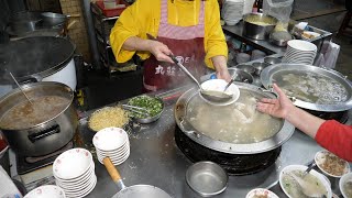Grass Carp Rice Soup, Braised Pork Rice, Grass Carp Head Soup - Taiwanese Late Night Sup 嘉義美食 正老牌草魚