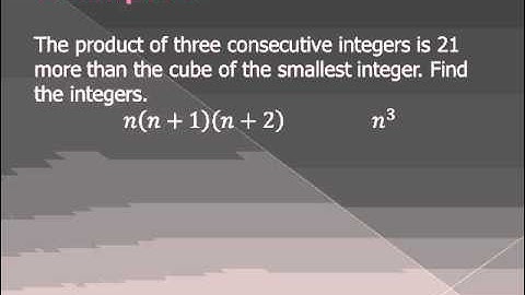 4-8 Problem Solving Using Polynomial Equations