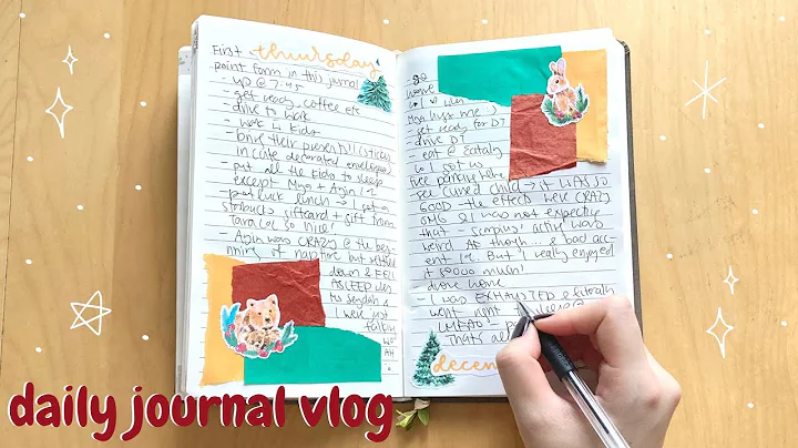daily journal vlog | how i journal everyday in my ...