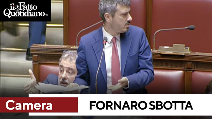 Presenta l'emendamento ma nessuno lo ascolta. Il collega Fornaro sbotta: "Allora! E che ca..."