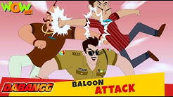 Salman Khan In Animation New Show Dabangg Baloon Attack