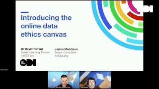 ODI Summit 2021: ODI Learning: Introducing the online data ethics canvas