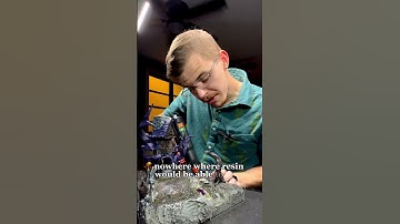 How to make a realistic river for your diorama using epoxy resin.