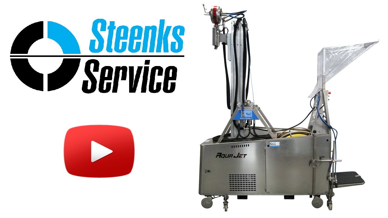 Aquajet kasdekreiniger teeltgoten reiniger voor reinigen & ontsmetten kas bij teeltwissel reiniging