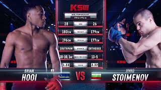 KSW Free Fight: Brian Hooi vs. Jivko Stoimenov | KSW 82