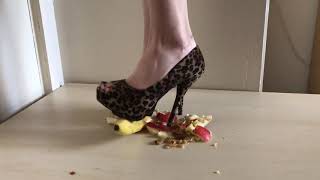 Lady Crush Apple & Banana High Heels