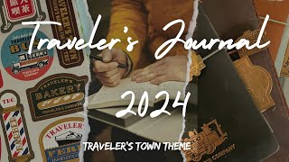 Traveler's Journal/Notebook  2024  Traveler's Town!!