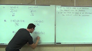 Prealgebra Lecture 2.4 Part 2