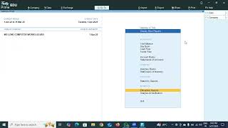 RECEIPT VOUCHER AND SALES ENTRY IN TALLY PRIME