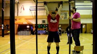 WOD 4 - veslo, nadhoz, hrazda, švihadlo, muži, Czech Beast Challenge 2013