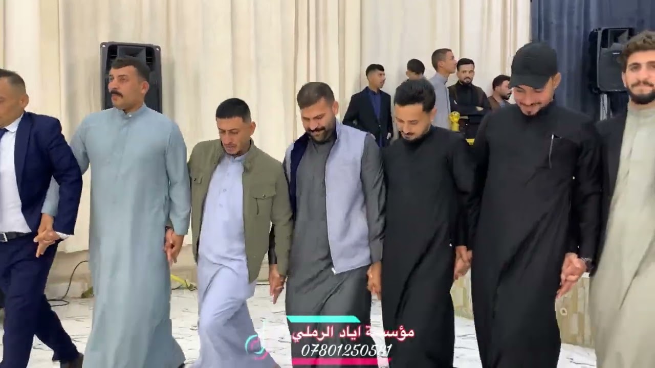 حفلة زفاف علي الحسن ألف مبروك ♥️😻 الفنان عواد الجبوري 💛😻 عزف محمود الادريسي 😻🥁 يمه يايمه شوبدك مني 