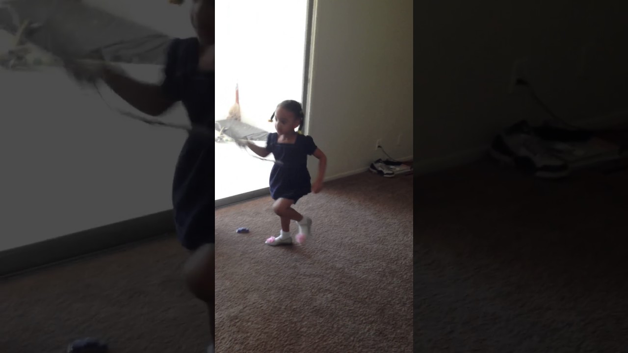 Cute little girl dancing YouTube