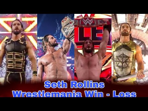 Video: Prohrál někdy Seth Rollins ve wrestlemánii?