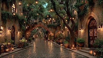 Shadows of the Forgotten Keep | Medieval Fantasy Music & Animated Ambience for Sleep & Focus