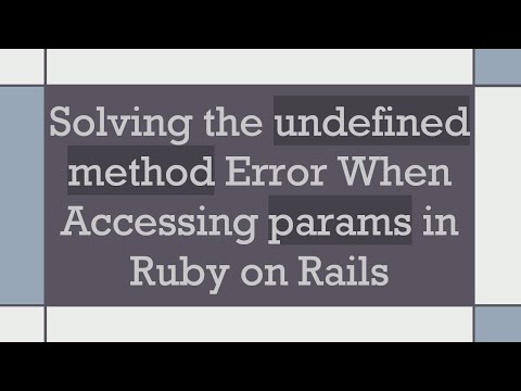 Solving the undefined