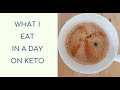 WHAT I EAT IN A DAY ON KETO | 105lbs weight loss