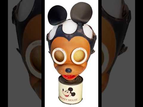 WW2 Mickey Mouse Gas Mask 