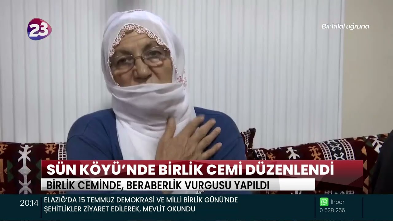 MERKEZE BAĞLI SÜN KÖYÜNDE, SÜN KÖYÜ KÜLTÜR VE DAYANIŞMADERNEĞİ TARAFINDAN BİRLİK CEMİ DÜZENLENDİ
