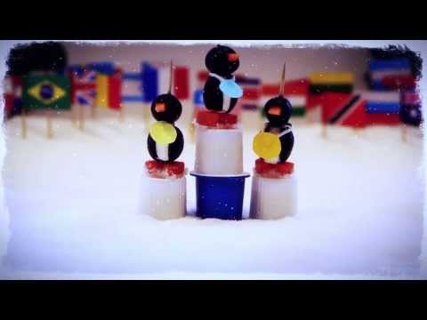 How to Make Cream Cheese Penguins | Allrecipes Winter Olympics Ceremony | Allrecipes.com