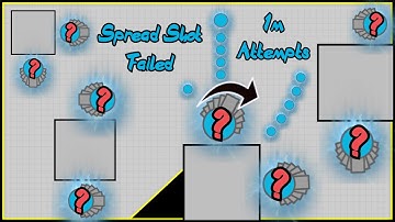 Diep.io - Stacking with Spread [Bonus] (Failed Spread Shot 1m Attempts in Maze) (OUTDATED!)