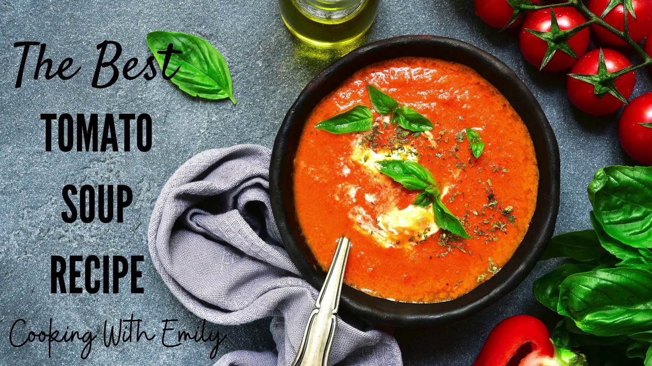 Tomato Soup Recipe (2020) - Store Cupboard Recipes - YouTube