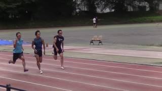 20160710 100m ② 松本稲葉