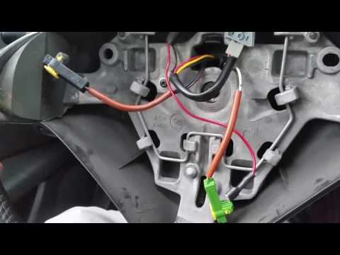 Wymiana / naprawa ślizgu kierunkowskazów Peugeot 407 / Citroen C5