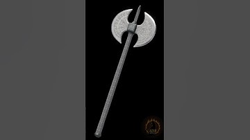 Axe 005 – Customizable Medieval 3D Axe for Unity