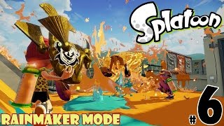 Splatoon - Rainmaker Mode(Ranked Battle) - Gameplay #6(Flounder Heights/Port Mackerel)