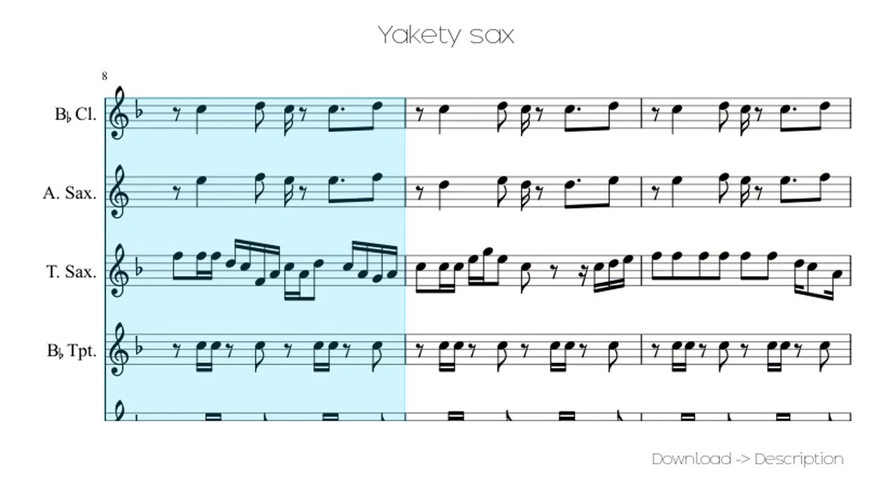 yakety sax youtube