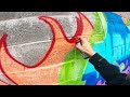 Graffiti - RESAKS //⚡️ RAW Colors in ABANDONED factory ⚡️//
