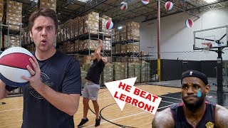 CHALLENGING WORLD'S BEST H.O.R.S.E. PLAYER! *He Beat LeBron James!*