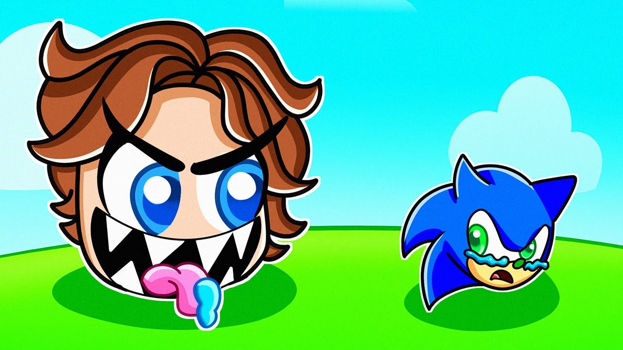 Roblox'ta EN BÜYÜK TOP Olup Arkadaşımı YEDİM! 😋💥