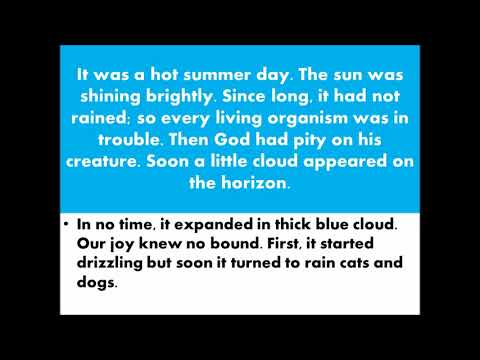 A Rainy Day English Essay In Urdu Hindi Translation