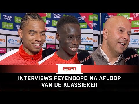 &quot;FEEST in HEEL ROTTERDAM&quot; 🥳 | Interviews Feyenoord na afloop van De Klassieker 💥