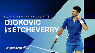 Novak Djokovic v Tomas Martin Etcheverry | Round Three | Extended Australian Open 2024 Highlights 🇦🇺