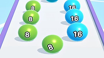 Ball Run 2048 - All Levels Android, iOS Walkthrough Gameplay Part 11