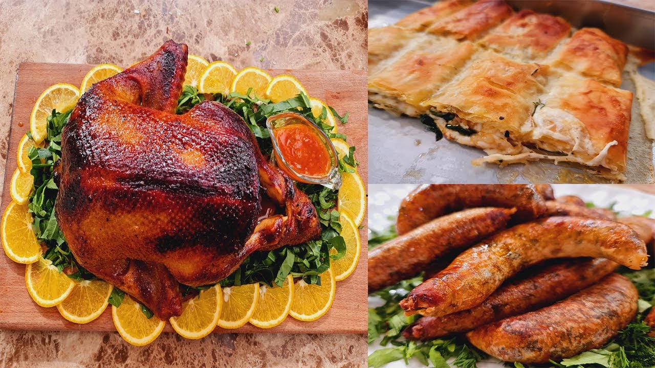 المطعم مع الشيف محمد حامد | طريقة عمل بط بالبرتقال - ممبار محشي - جلاش رول بالسبانخ والجبنة