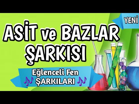 Asitler ve Bazlar Şarkısı ✅🎶 | Eğlenceli Fen Şarkıları | Elif Hoca Diyor ki