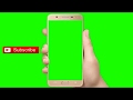 Hand touch green screen no copyright Green screen mobile intro 2020