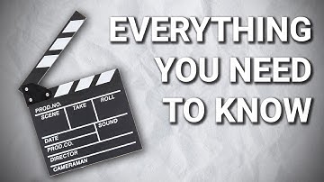 De basis van filmmaken: alles wat je moet weten in 8 minuten!