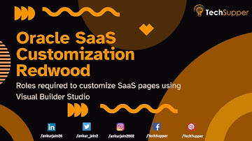 Roles required to customize SaaS pages using Visual Builder Studio(VBCS) | Oracle VBCS | OIC #oic