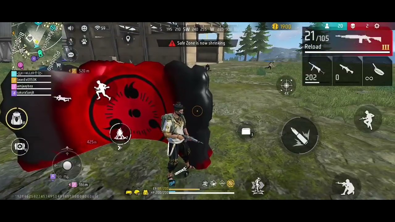 PAN KILLING 😭 monstrous game play ☠️ free fire max next level g ...