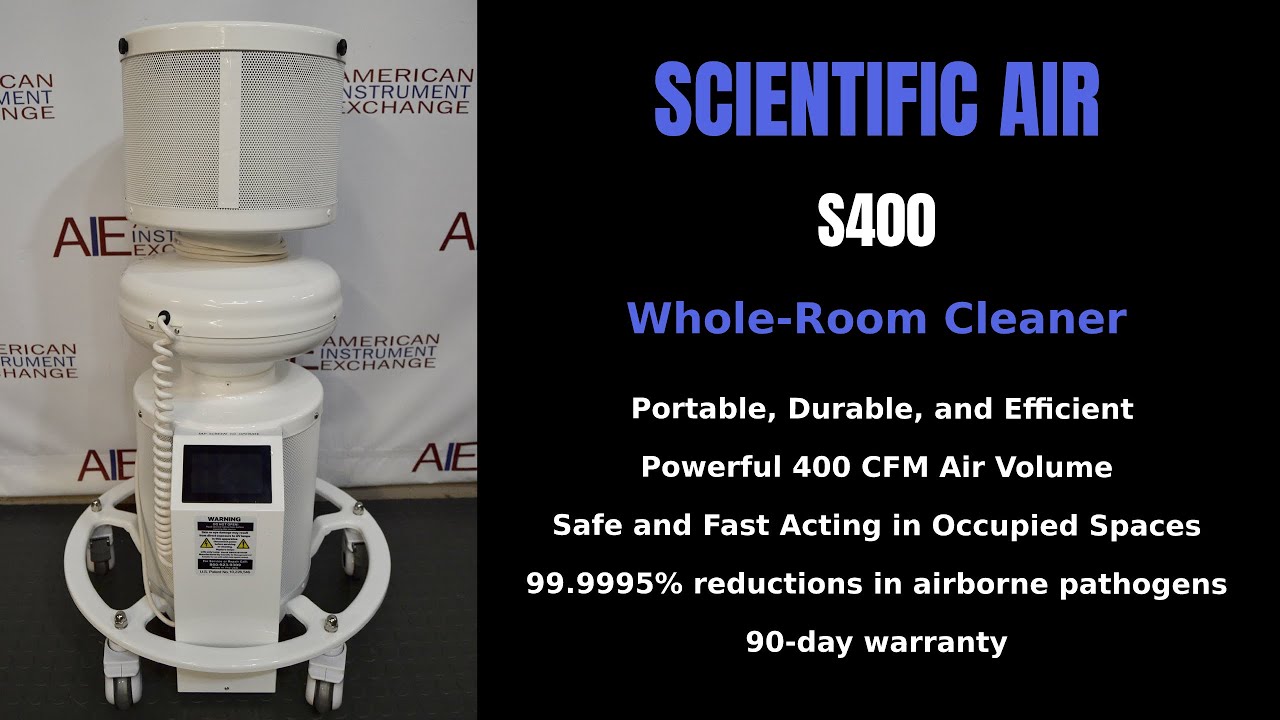 Scientific Air S400 - 1601A CL BENCH