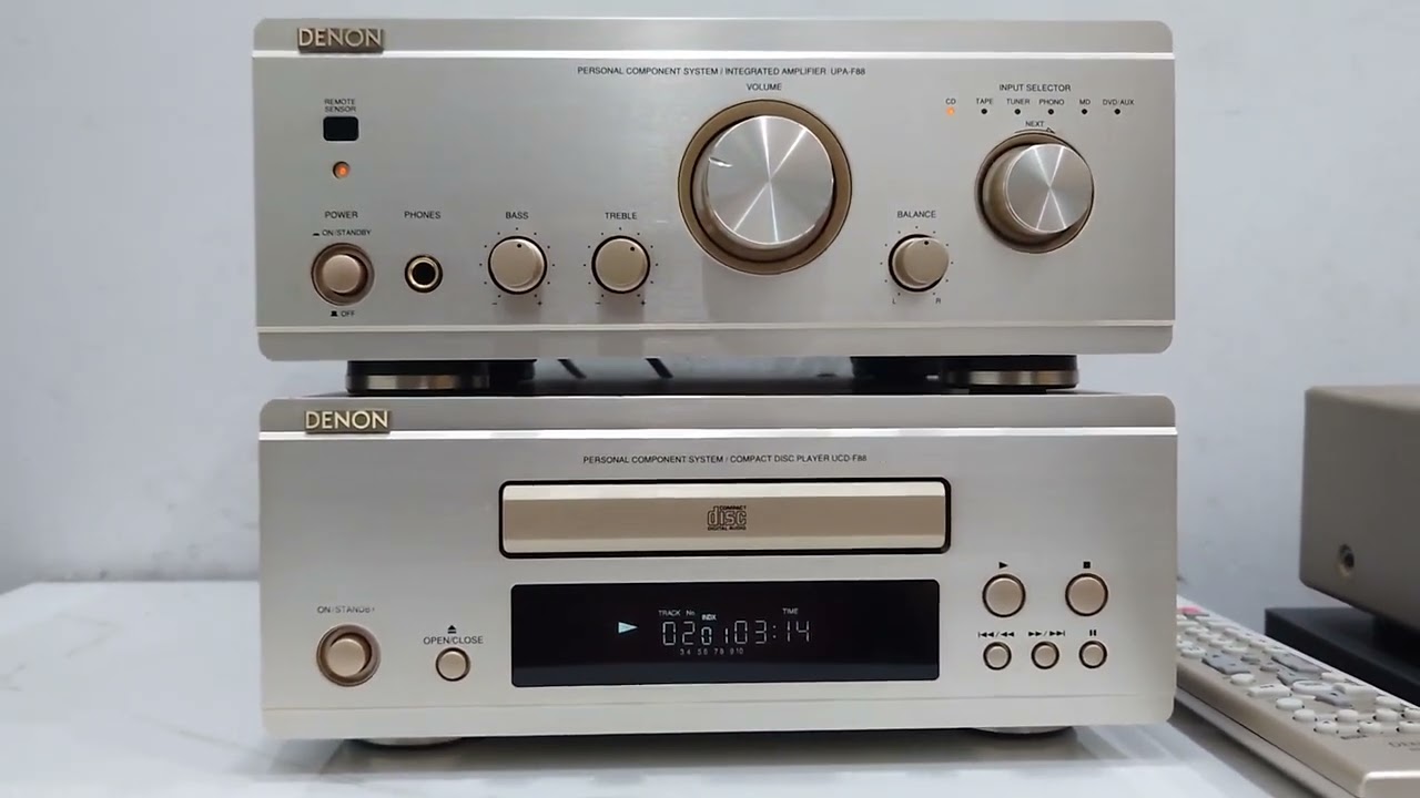 Denon UPA-F88 giá 2tr3, CD Denon UCD-F88 giá 900k, rất mới. - YouTube