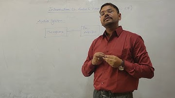 Introduction to Audio & Video System (EL 208) By Gaurav Choudhary, GPC DAUSA